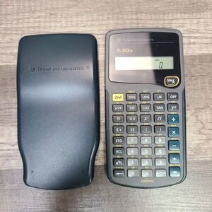 Texas Instruments TI-30Xa Scientific Calculator with Card‎ Slide & Cover